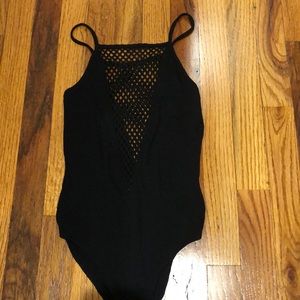 Black bodysuit (size small)